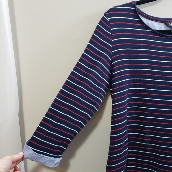 Buffalo David Bitton * Faux Layered Knit Top Sz M - Picture 5 of 9